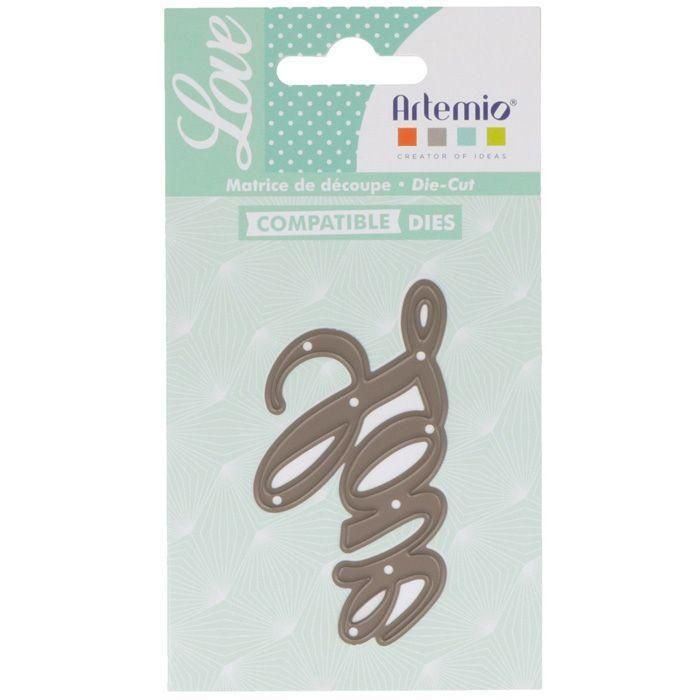 Cutting Die 7.5 X 4 Cm - Love