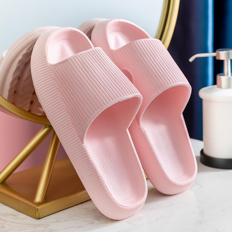 Thick-soled Slippers, Sandals And Slippers For Outer Wear, Non-slip, Deodorant And Wear-resistant, Indoor Home Bathroom, One-word Mop