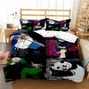 Jujutsu Kaisen Bedding Set Quilt Cover Pillowcase Anime Figure Satoru Gojo Bed Bedroom Duvet Cover Decor Beddings Suit Kids Gift