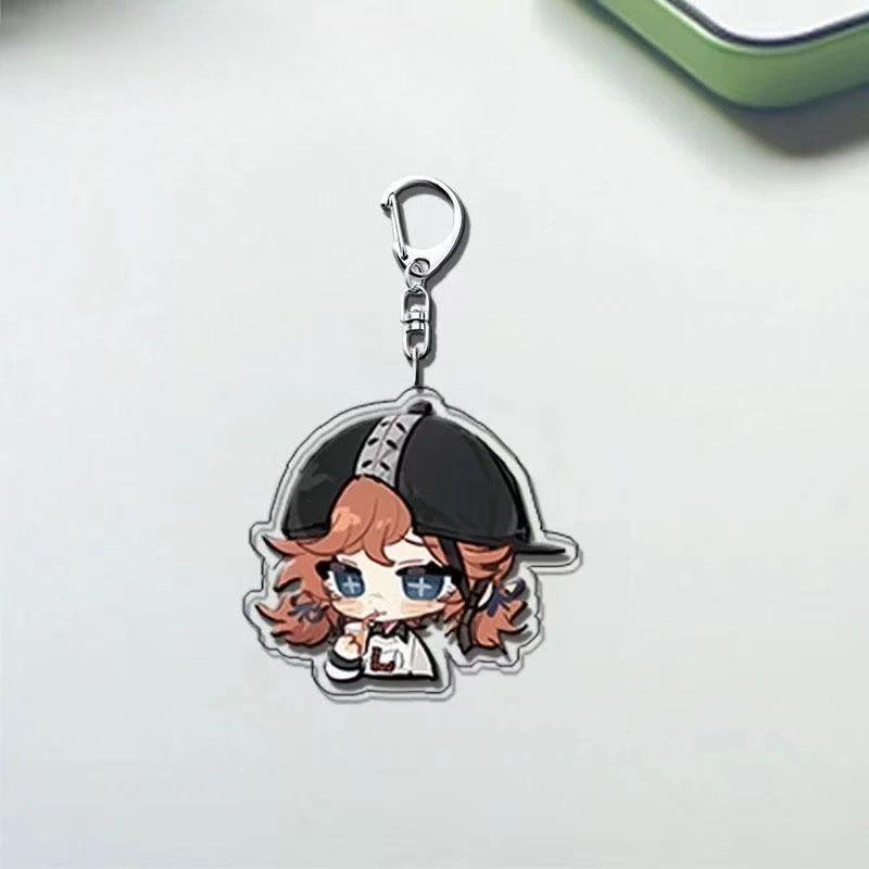 Cartoon Identity V Anime Character Prisoner Encapsulation Acrylic Keychains Woman Bag Pendant Decoration Fan Christmas Gift