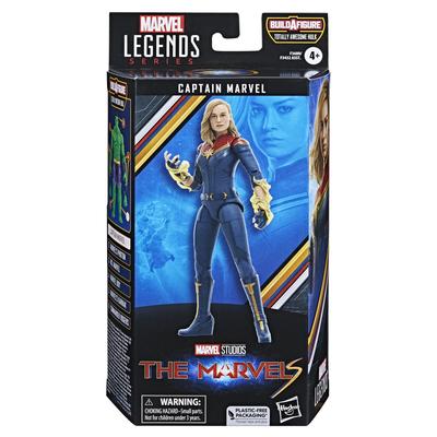 Hasbro MARVEL Marvel Legends Series Capitã Marvel, Marvels 6 polegadas (15 cm) boneco de ação tamanho grande, para maiores de 4 anos F3680 Produto original