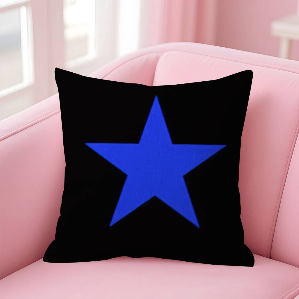 Hot TV Girl Album Pillow Covers Cartoon Sofa Decorative Home Doublesided Printing Short Plush Cute Cushion Cover