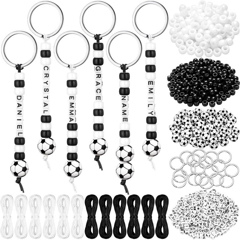 

WTEMPO Bohemian-style Various Balls Beads Beaded Keychains Women s Men s Bags Decor Hanging Keychains Accessories Keychain Crafts Making Supplies Kit 556pcs