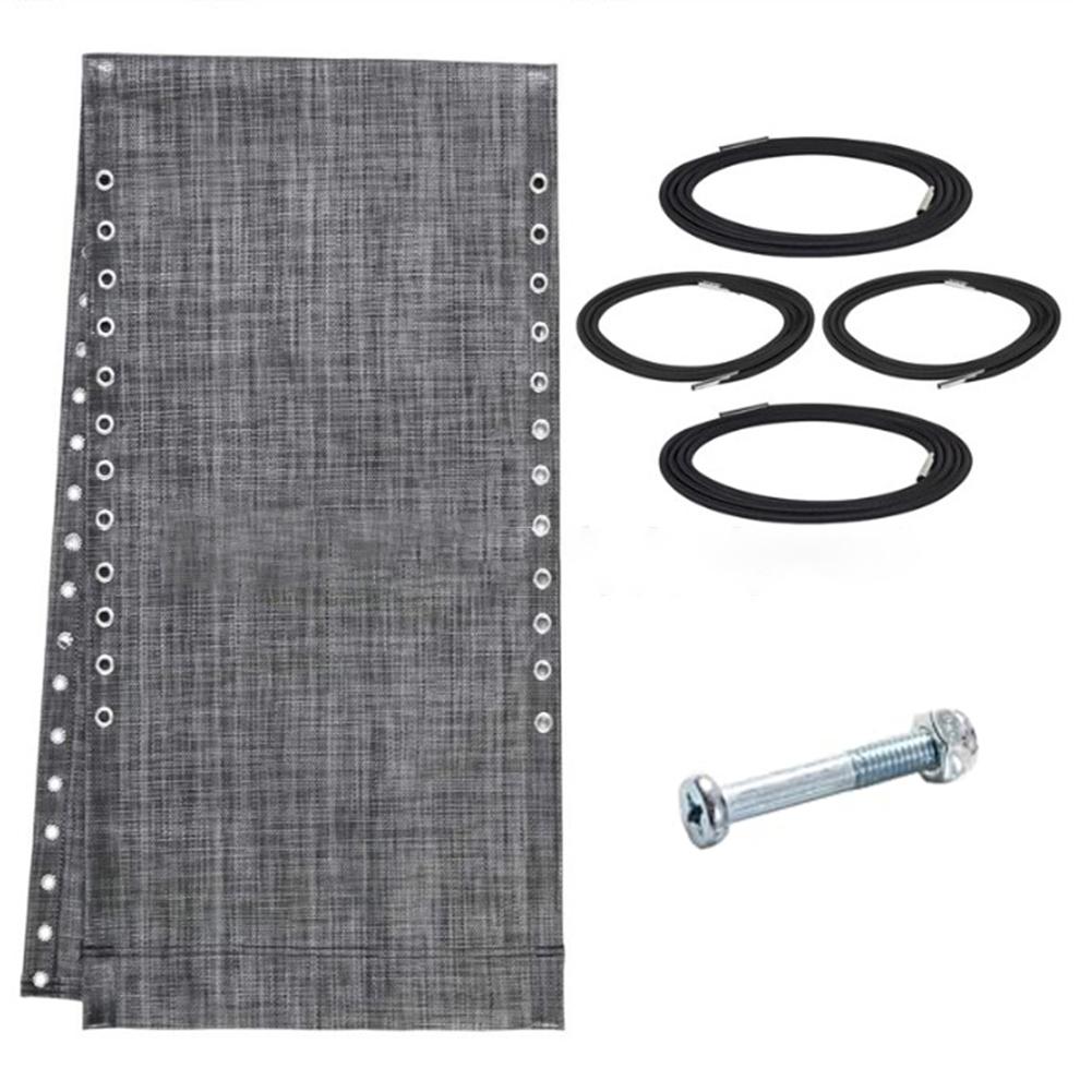 Replacement Fabric for Recliners with 4 Ropes and Screws Quick Dry and Easy Maintenance for Outdoor Relaxation