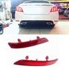 Powerful 1Pair Car Rear Bumper Fog Light Parking Warning Reflector Taillights Brake Lamp For 508 2011-2014