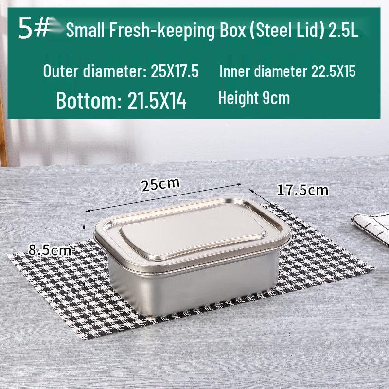 ZISIZ Thickened Commercial Plastic Food Storage Container