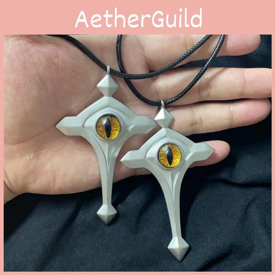 Identity Alva V Lorenz Eye Pendant Necklace With Alloy Geometric For Daily