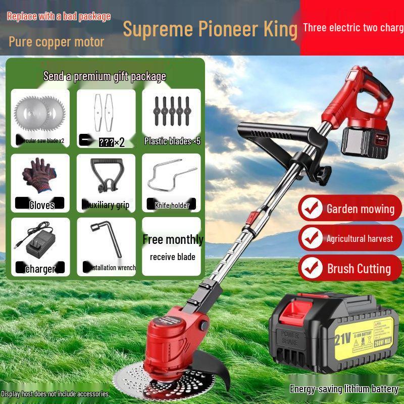 Wuyang Honda High-Power Electric Lawn Mower with Lithium Battery for Home and Garden Use
