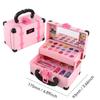Kids Makeup Cosmetics Playing Box Princess Makeup Girl Toy Play Set Lipstick Eye Shadow Safety Nontoxic Kids Toys For Girls