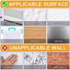 300Pcs Reusable Double Sided Adhesive Tape Multifunctional Waterproof Transparent Pvc Nano Tapes Office Home Supply