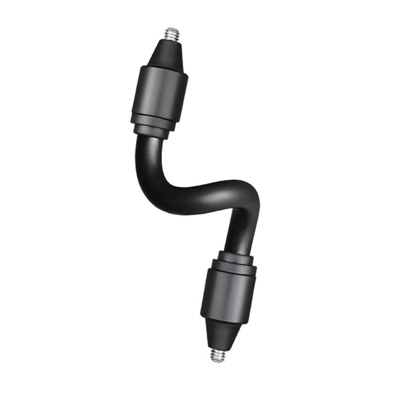 Universal 1/4 Inches Male To Male Flexible Screw Adapters Rod For DSLR Action Cameras Light Stands Phone Mounts