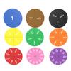 Fraction Learning Discs Educational Math Tool for Addition and Subtraction Demonstration Teaching Aid for Classroom and Home Use