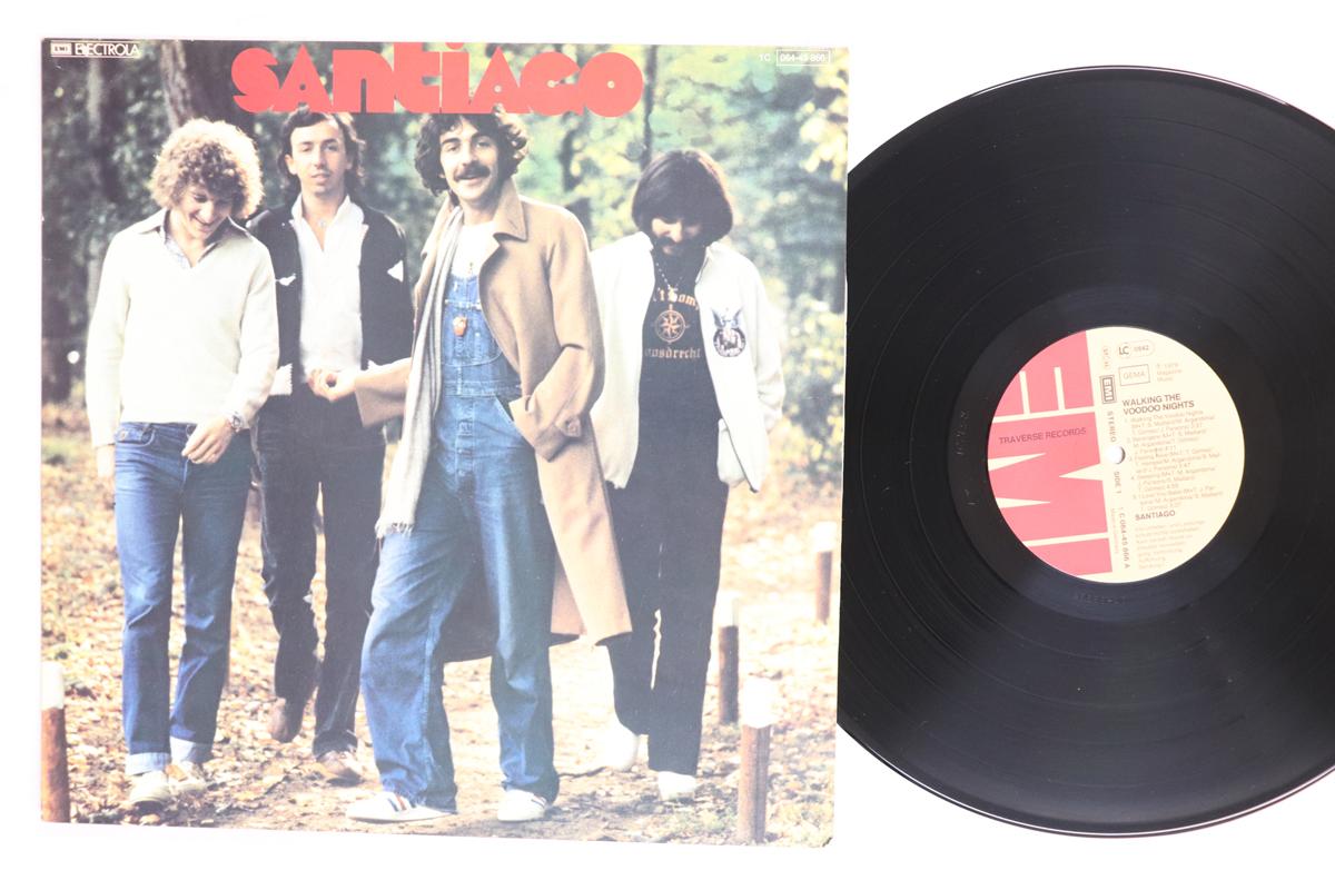

LP Record SANTIAGO Walking The Voodoo Nights 1C06445866 EMI 1979 Germany Rock Used