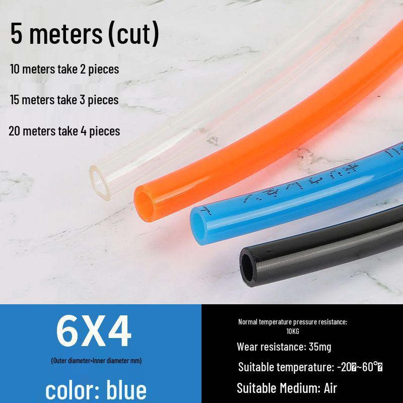 High-Pressure 8MM PU Pneumatic Air Hose for Air Compressors