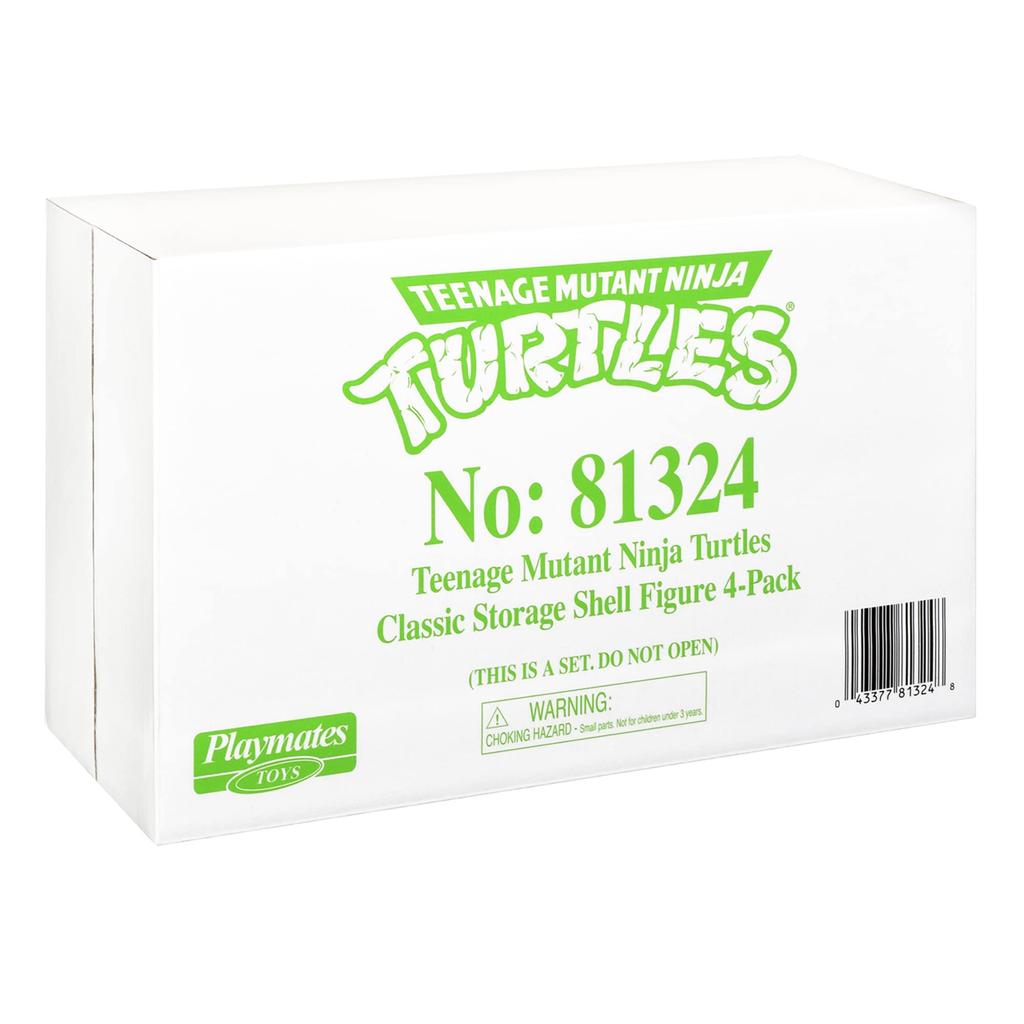 Teenage Mutant Ninja Turtles Playmates Toys Teenage Mutant Ninja Turtles Classic 4-Inch Turtles 4-Pack Figure Set 81324