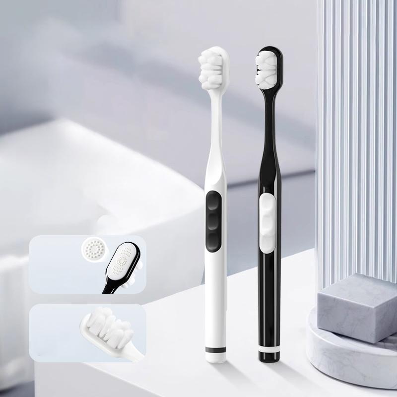 

Ultra-fine Soft Toothbrush Million Nano Bristle Adult Tooth Brush Teeth Deep Cleaning Portable Travel Dental Oral Care Brush