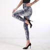 Sexy High Waist Push Up Leggings Faux Jeans Elastic Slim Fitness Pants Sport Leggings For Women