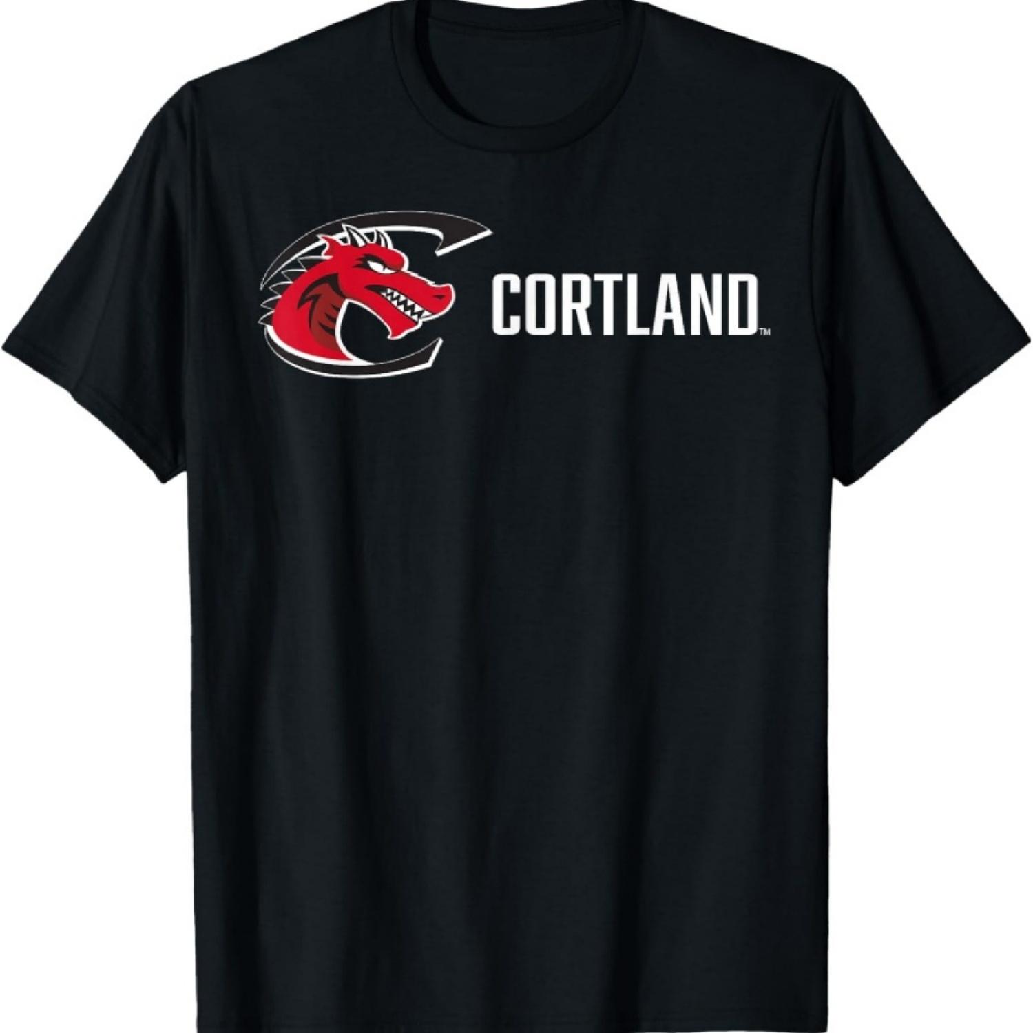 Футболка SUNY Cortland Red Dragons XXXXXL чёрный