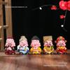 Five Fortune Gods Figurine for Office or Home Decor, Perfect for Entrances, TV Cabinets, Shop Openings, and Housewarming Gifts