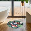 Cartoon Carp Lotus Leaves Bedroom Living Room Home Wall Background Beautification Decoration Wall Stickers