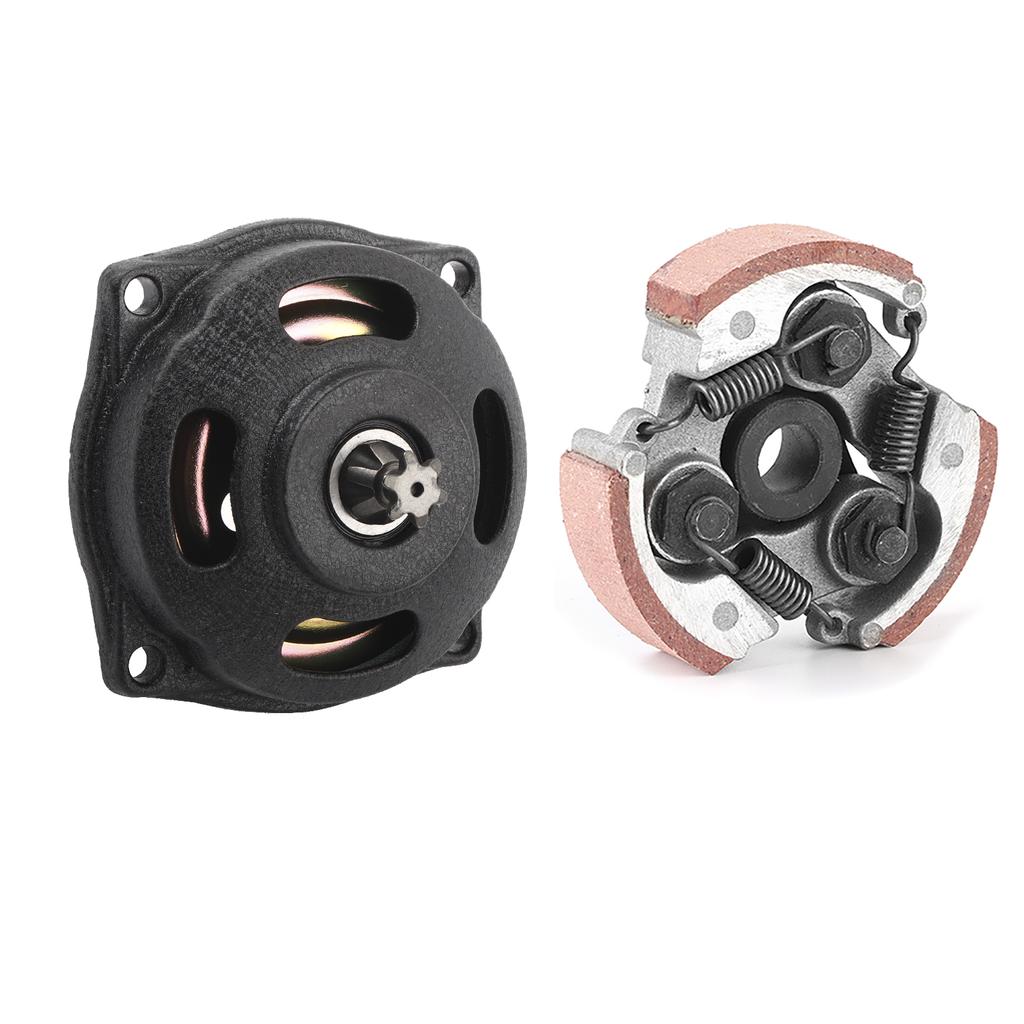 6 Teeth Clutch Drum Pad Gear Box Kit Fit for 47 49cc Mini Moto Quad Pocket Bike