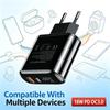 18W USB‑C Fast Charging Power Adapter QC3.0 Portable Charger Type‑C Quick Charge Mobile Phone Charger For iPhone Xiaomi Huawei