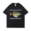 Buy A Man Eat Fish He Day Teach Fish Man To A Lifetime Funny Meme T Shirt Unisex Casual Cotton T-shirt Cotton Oversized Tees