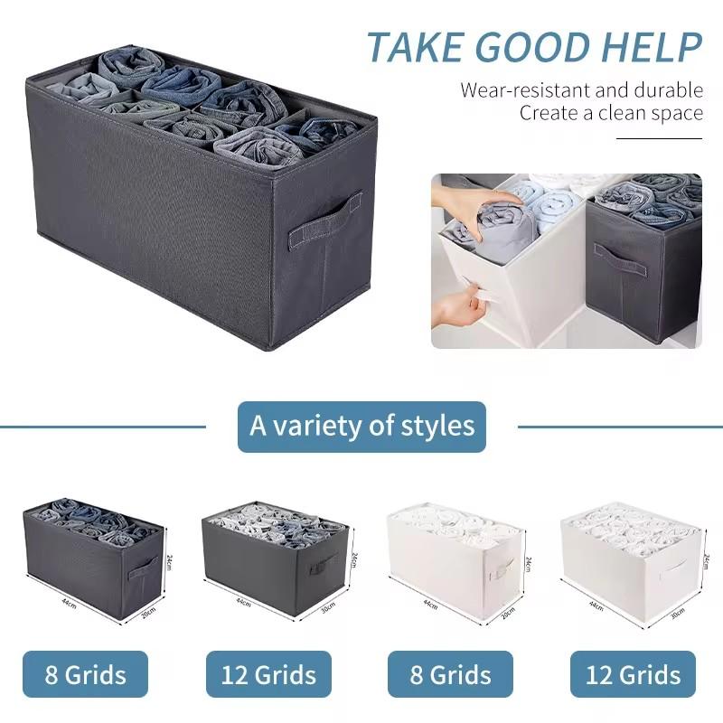 Jeans Schränke Kleider Organizer Hosen Aufbewahrungsbox Schrank Organizer Schubladen Unterwäsche Socken T-Shirt Kleiderschrank Aufbewahrungsorganizer