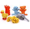 High Quality Durable Small Animals Design Recycled Cotton Braided Rope Chew Pet Tough Squeaky Dog Chew Toys