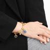 Edelstahl Elastisches Böses Auge Fatima Armband mit Türkischen Islamischen Motiven