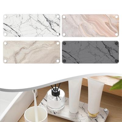 Elegante Rastrelliera in Terra di Diatomee Finitura Marmo per Essentials Quotidiani