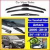 For Vauxhall Opel Antara 2006 - 2019 Windshield Windscreen Window 24"+16"+12" Silent Upgrade Version Wiper Blades Set Kit
