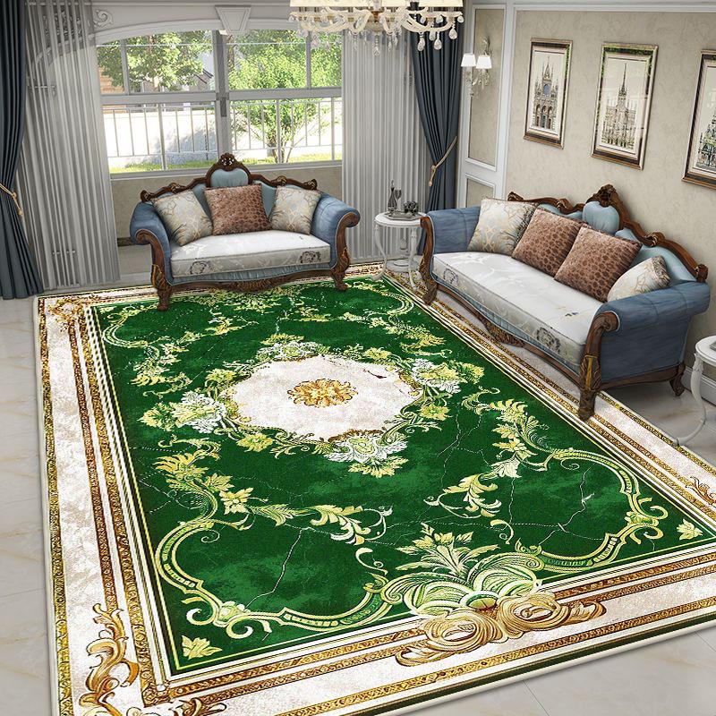Luxuriöse Retro-Teppiche für Wohnzimmer Europäische Dekoration Zuhause Große Flächenteppiche 200x300 Schlafzimmer Lounge-Teppich Waschbare Fußmatten