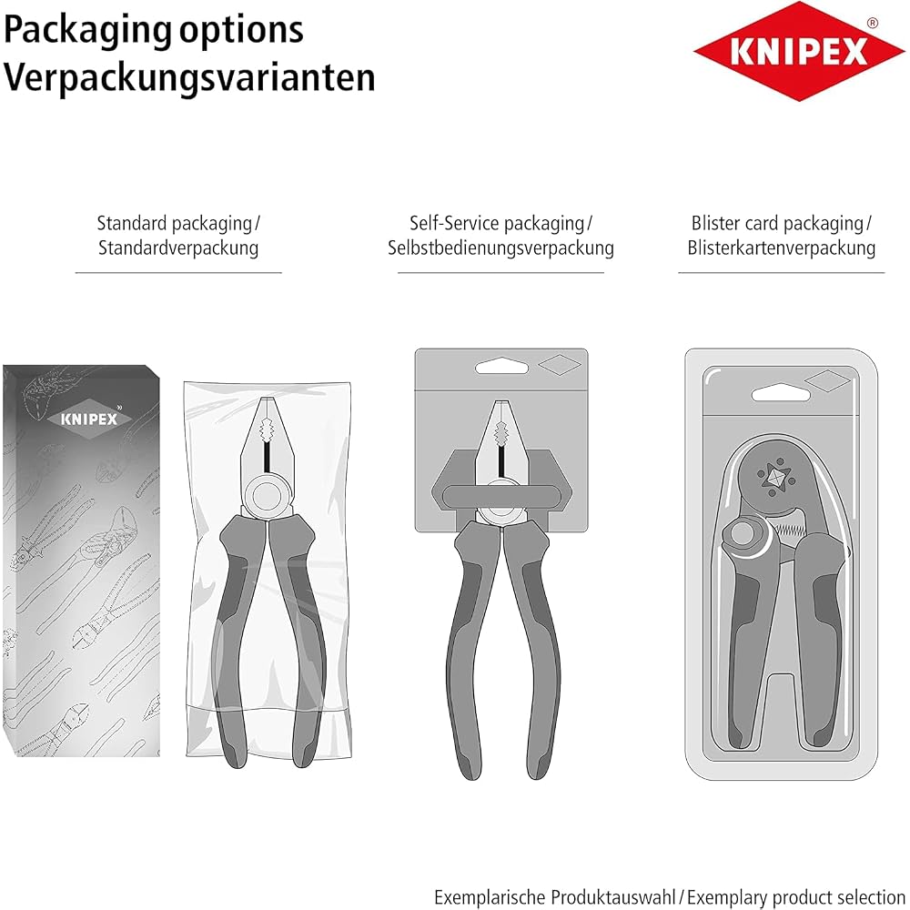 KNIPEX KNIPEX 8605-180 PLIER WRENCH