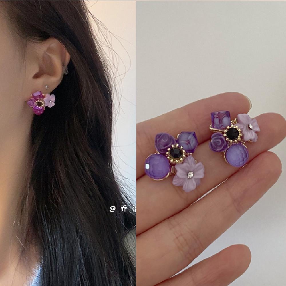 Korean Pearl Tassel Earrings with Silver Needle