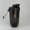 600 ml Mixer-Shaker-Flasche mit Schneebesen, Kunststoff-Protein-Shakes, auslaufsicherer Becher für Workout, Fitnessstudio, Sport