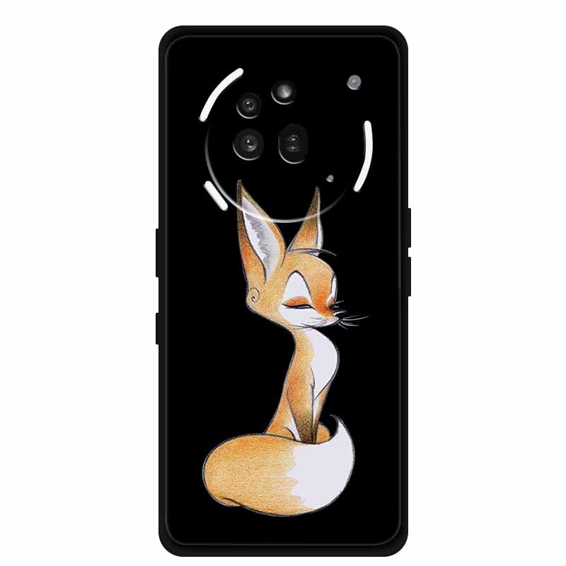 TPU Case For Nothing Phone 3A Pro Case 3 A Pro Funda Soft Black Silicone Back Cover For Nothing Phone3A Pro Cases Coque Cartoon