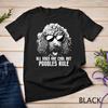 Tous les chiens sont cool mais les caniches règnent T-shirt Chiot Propriétaire Amoureux des chiens