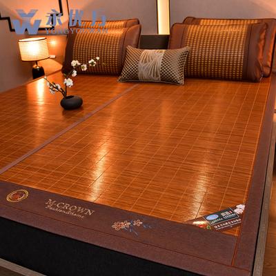 Yongyouwan Cool, Comfortable, Breathable Double-sided Available Reverse Ice Silk Mat Carbonized Mat Summer Student Adult Bamboo Mat Cooling Mat
