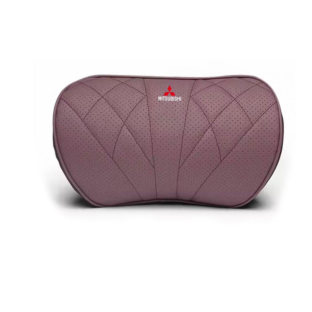 Car Memory Foam Headrest Lumbar Support Pillow Seat Pad Cushion Accessories For Mitsubishi Ralliart ASX Lancer L200 Pajero ASX
