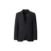 Jil Sander +J Collaboration Series Wool Blend Jacket Men Jacket Dark-Gray 432644-08