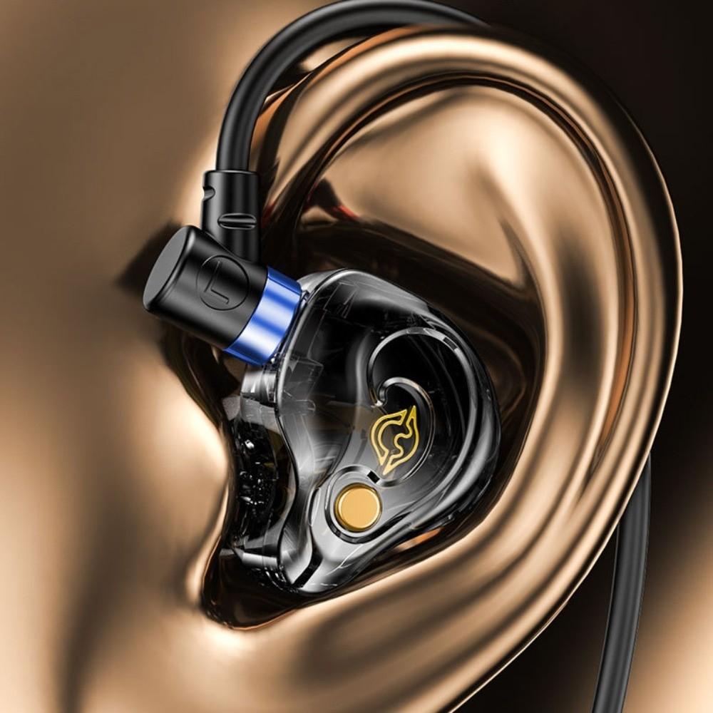 Deep Bass Wired Headset in-Ear Earpiece Headset Wired Earphone Mobile Phone/Tablet/Computer