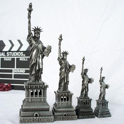 Statua Decorativa in Lega della Statua della Libertà Vintage Americana Articolo per la Casa Soggiorno Accessori Statua Studio Ufficio Scultura Ornamenti