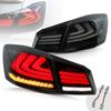VLAND LED Taillights with Flowing Turn Signals for Honda Accord Set of Genuine Replacement (9th Generation, CR5/CR6) (2013-2015), 4, Smoked,