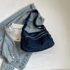 Džínová taška pro ženy, tašky tote, velká taška přes rameno s nastavitelným popruhem, elegantní crossbody nákupní taška na knihy, módní