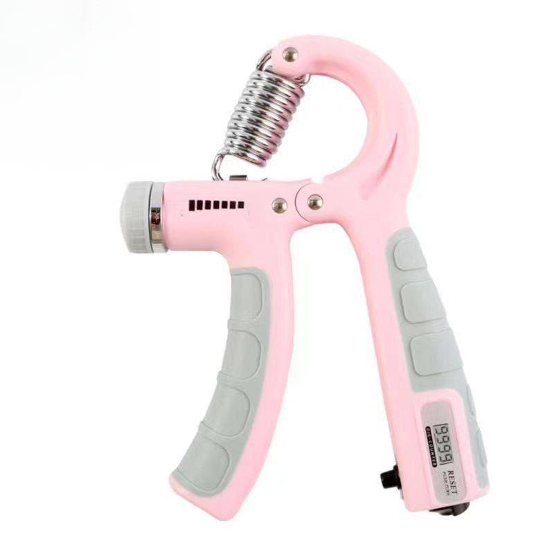 

Adjustable Electronic Counting Hand Grip Strengthener Finger Trainer Arm Muscle Strength Exerciser Adult Student Hand Trainer