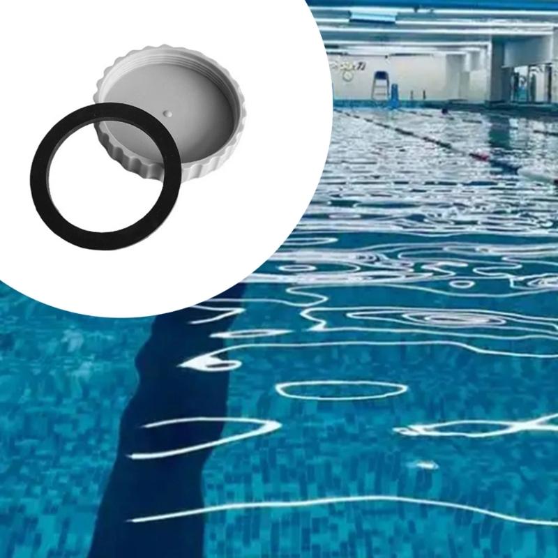 2Pcs Ground Swimming Pool Repair Kits Replacement Pool Inlet Adapters Winter Plugs Set Pool Maintenance Accessories