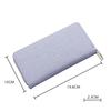 Canvas Men's Zipper Clutch Can Hold Mobile Phones Simple Multi Card Wallet