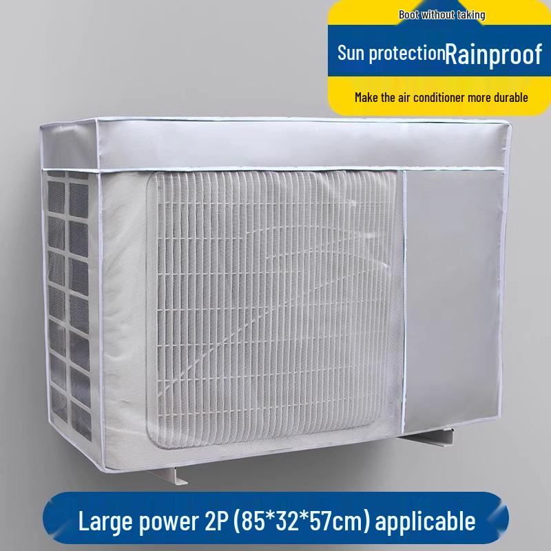 Outdoor AC Unit Protective Cover - Rain & Sun Resistant, Dustproof for Haier, Midea, Gree Central Units