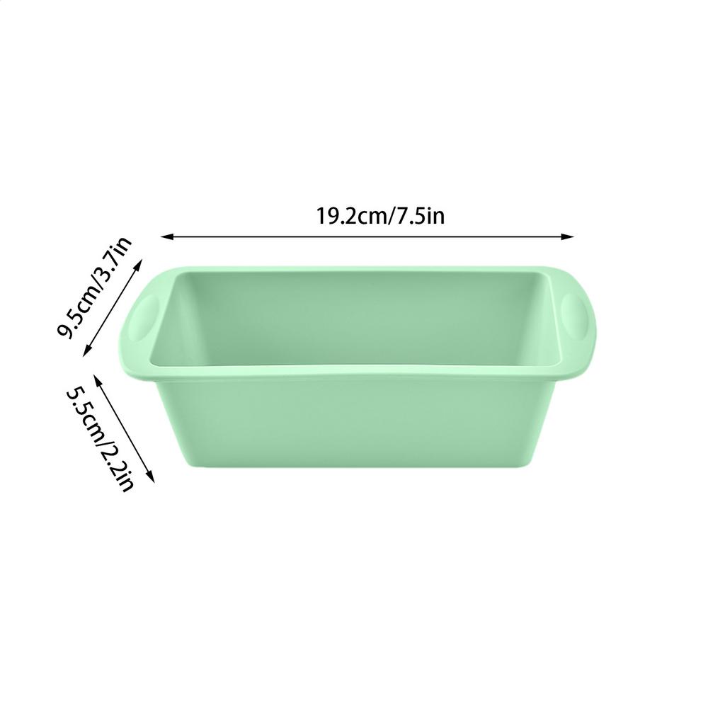 Silicone Toast Mold Non-Stick Cheese Bread Mold Muffin Mold Loaf Mold Cake Mold Easy Release Baking Mold for Breads Cakes